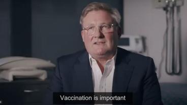Health professionals on the safety of routine childhood vaccination