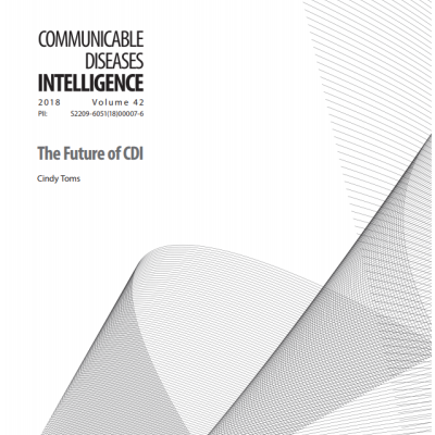Communicable Diseases Intelligence journal