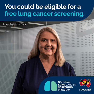 Thumbnail: National Lung Cancer Screening Program social media tiles
