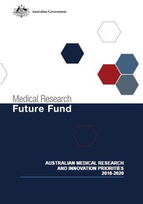 Australian Medical Research and Innovation Priorities 2018-2020 - Cover