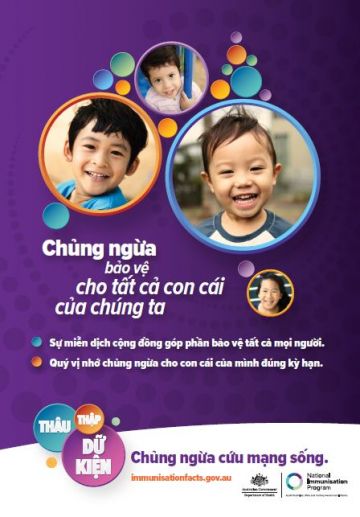 Childhood Immunisation Education Campaign Mainstream image