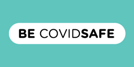 Image saying Be COVIDSafe