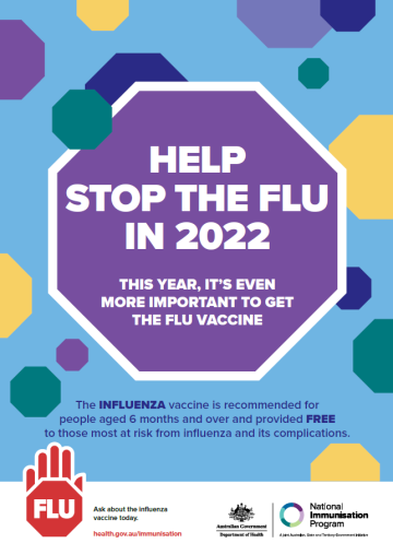 2022 influenza poster