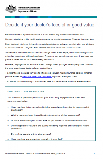 Image of the factsheet
