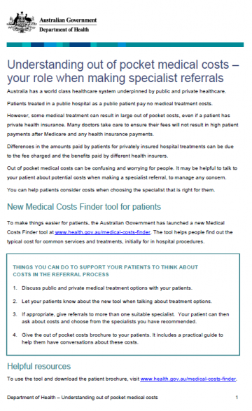 Image of the factsheet
