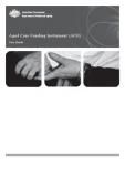 ACFI user guide front cover
