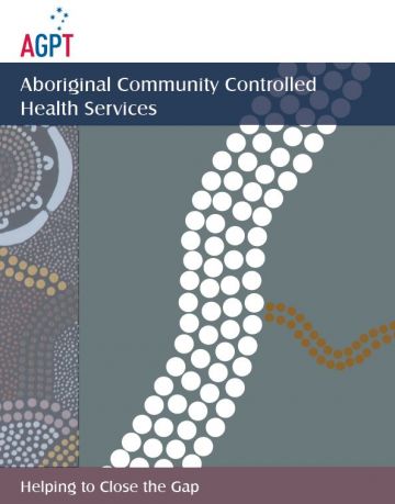 Cover image for AGPT Program ACCH - Helping to close the gap