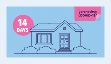 14 days at home