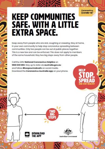 Keep communities safe, with a little extra space