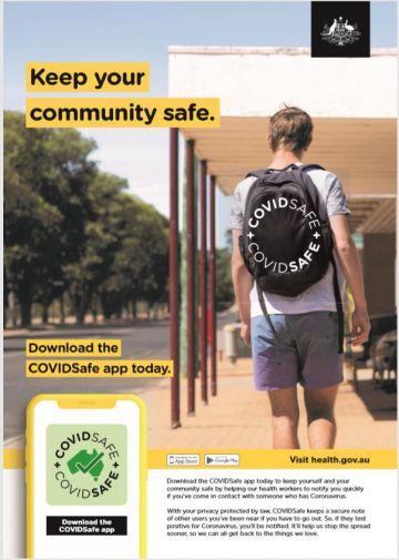 keep your community safe poster