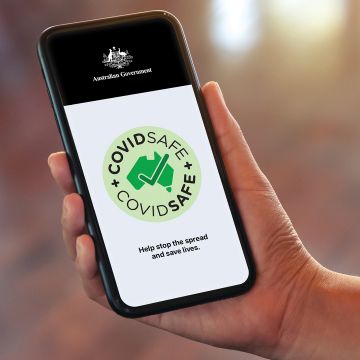 COVIDSafe social promo image