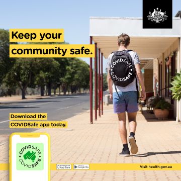COVIDSafe social tile 2