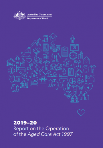 2019–20 Report on the Operation of the Aged Care Act 1997