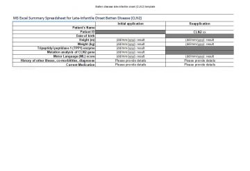 Cover image of Batten spreadsheet