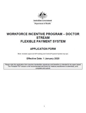 Cover image of Flexible Payment System application form
