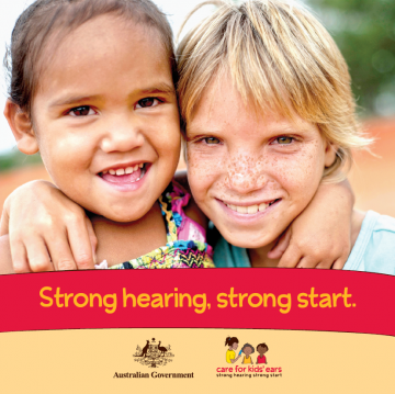 Cover image for Care for Kids’ Ears – Photobook – Strong hearing strong start