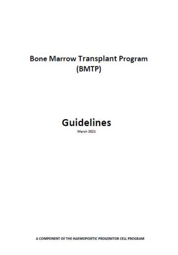 Bone Marrow Transplant Program (BMTP) guidelines