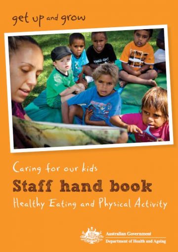 Cover image for Get up and Grow – Aboriginal and Torres Strait Islander handbook