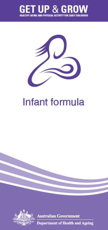 Cover image for Get up and Grow – Infant formula