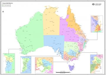 PHN national map