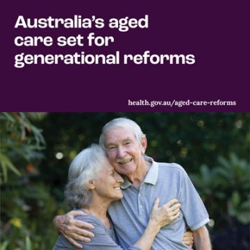 Aged care reforms – social media image – Set for generational reforms