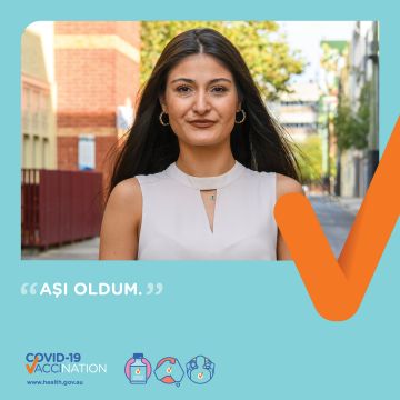 COVID-19 vaccination – Social – Ben aşı oldum (I got vaccinated)