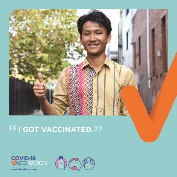 COVID-19 vaccination – Social – I got vaccinated