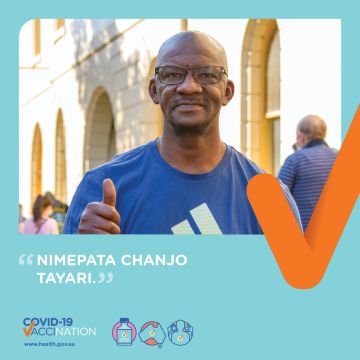 COVID-19 vaccination – Social – Nimeshapata chanjo (I got vaccinated)