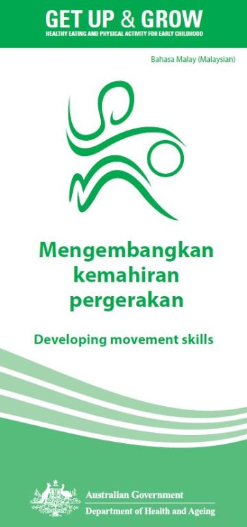 Cover image for Mengembangkan kemahiran pergerakan (Developing movement skills)