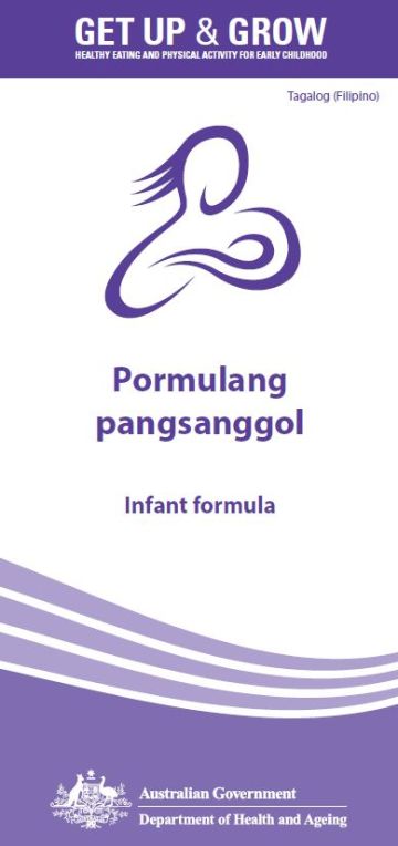Cover image for Pormulang pangsanggol (Infant formula)