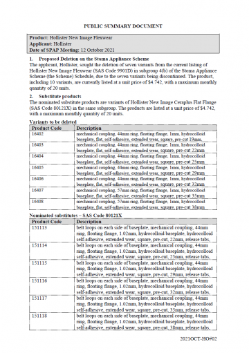 Hollister New Image Flexwear – SAS Code 9901D