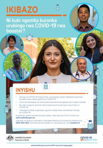 COVID-19 vaccination – Ni kuki ngomba kuronka urukingo rwa COVID-19 rwa booster? (Top questions: Why should I get a COVID-19 vaccine booster dose?)