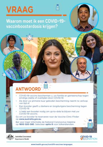 COVID-19 vaccination – Waarom moet ik een COVID-19-vaccinboosterdosis krijgen? (Top questions: Why should I get a COVID-19 vaccine booster dose?)