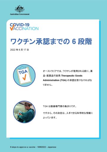 ワクチン承認までの6段階についての簡単ガイド