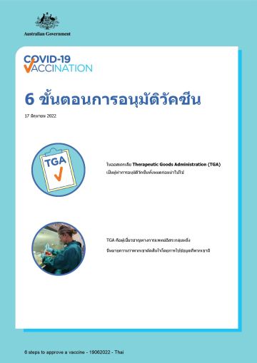 ข้อมูลง่าย ๆ เกี่ยวกับ 6 ขั้นตอนการอนุมัติวัคซีน