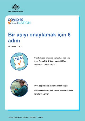 Bir aşıyı onaylamak için gerekli 6 adım hakkında basit bilgiler