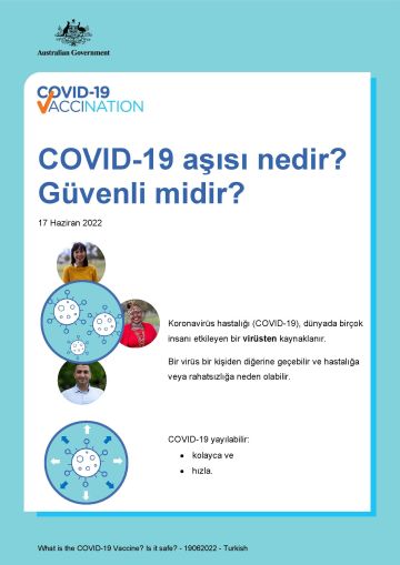 COVID-19 aşısının ne olduğu ve güvenliği hakkında basit bilgiler