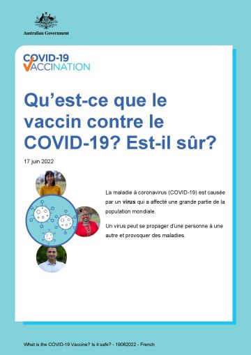 Informations simplifiées sur ce qu’est le vaccin contre le COVID-19 et sur son innocuité
