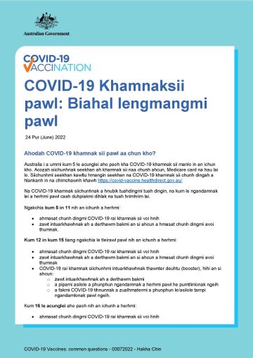 COVID-19 Khamnaksii pawl: Biahal lengmangmi pawl