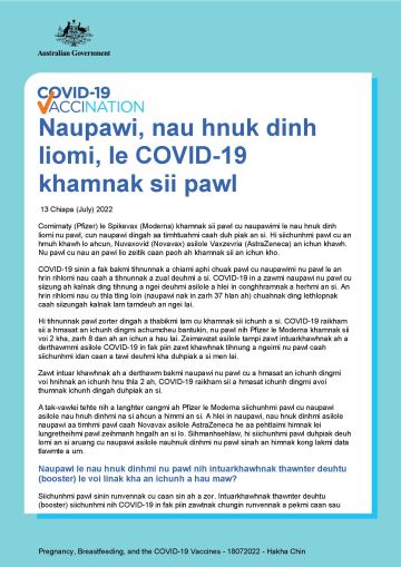 Naupawi, nau hnuk dinh liomi, le COVID-19 khamnak sii pawl