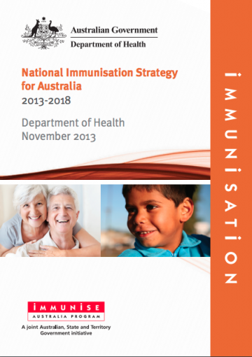 National Immunisation Strategy for Australia 2013-2018