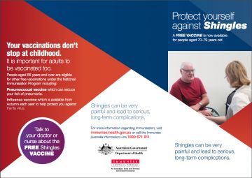 Shingles brochure