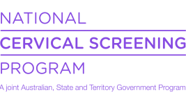 National Cervical Screening Program logo
