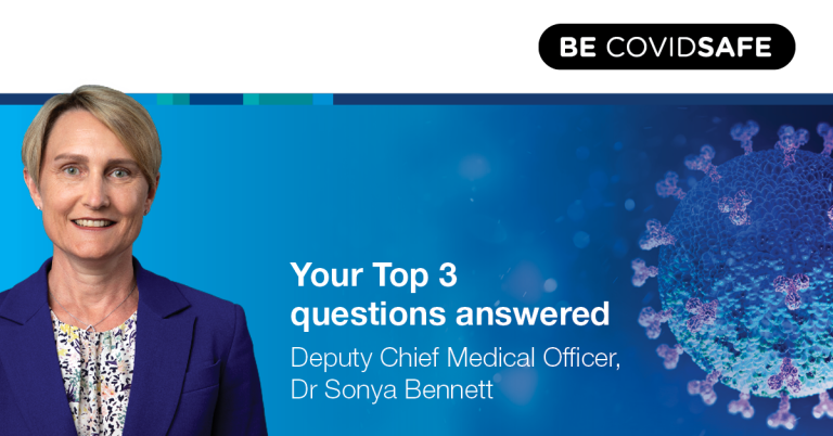 Doctor Sonya Bennett, Deputy Chief Medical Officer